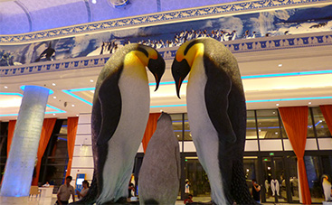 ペンギンホテルロビー