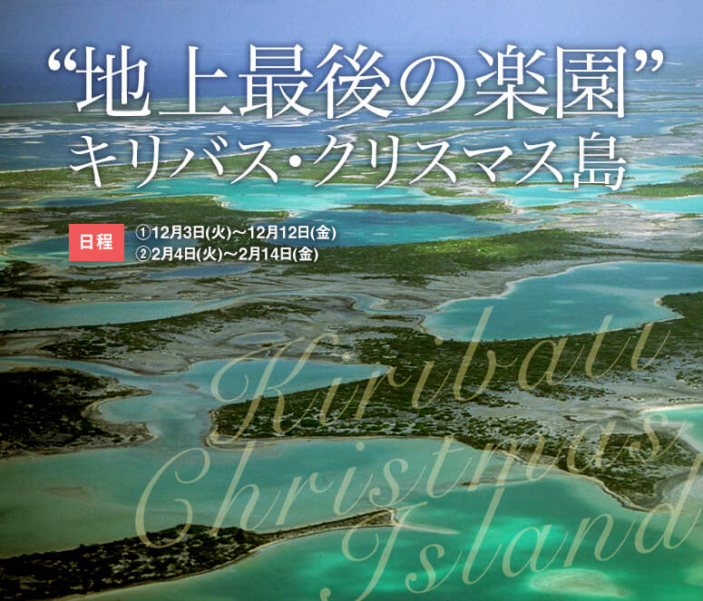 “地上最後の楽園” キリバス・クリスマス島【11日間】